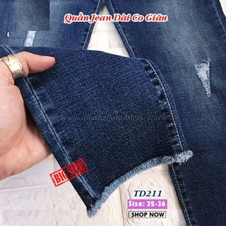 💯 Quần Jean Dài Co Giãn Bigsize TD211 Size 32-36 💯