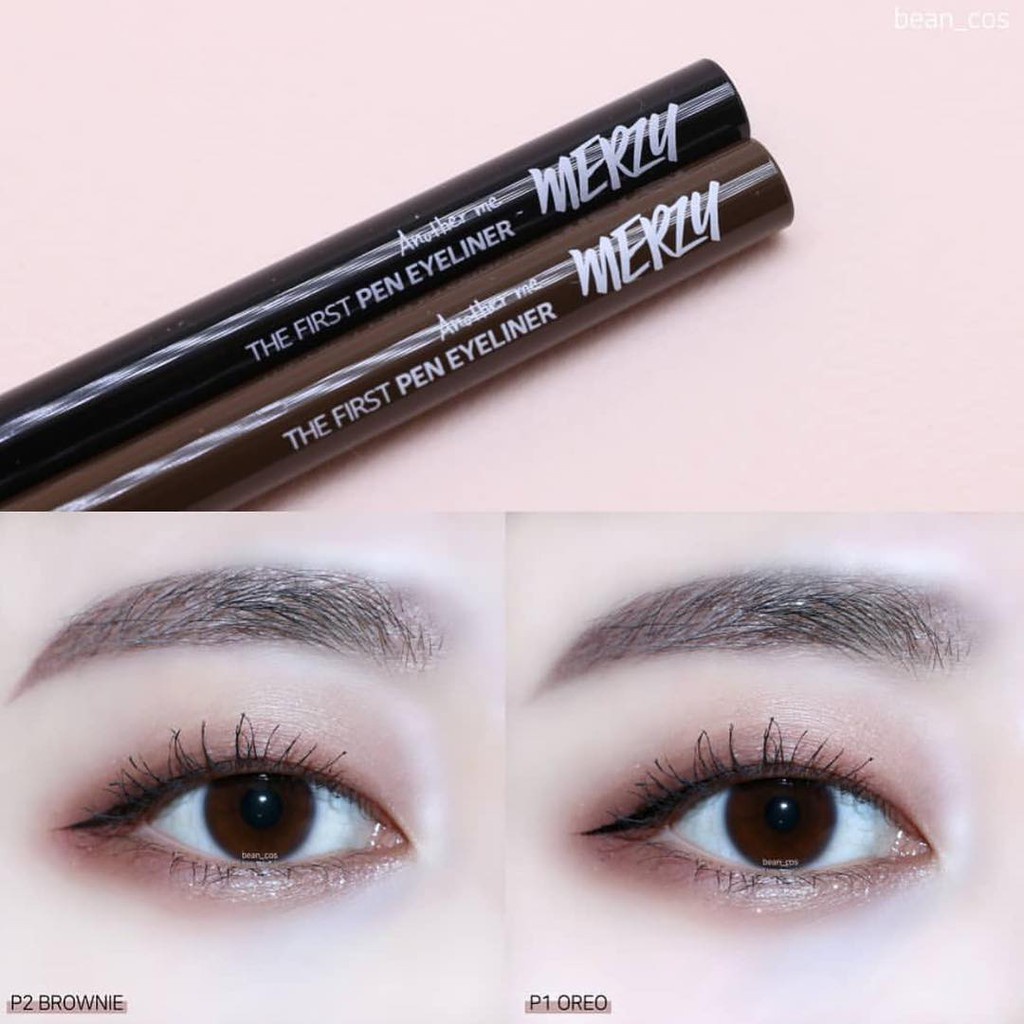 Bút kẻ mắt nước chống trôi Merzy The First Pen Eyeliner