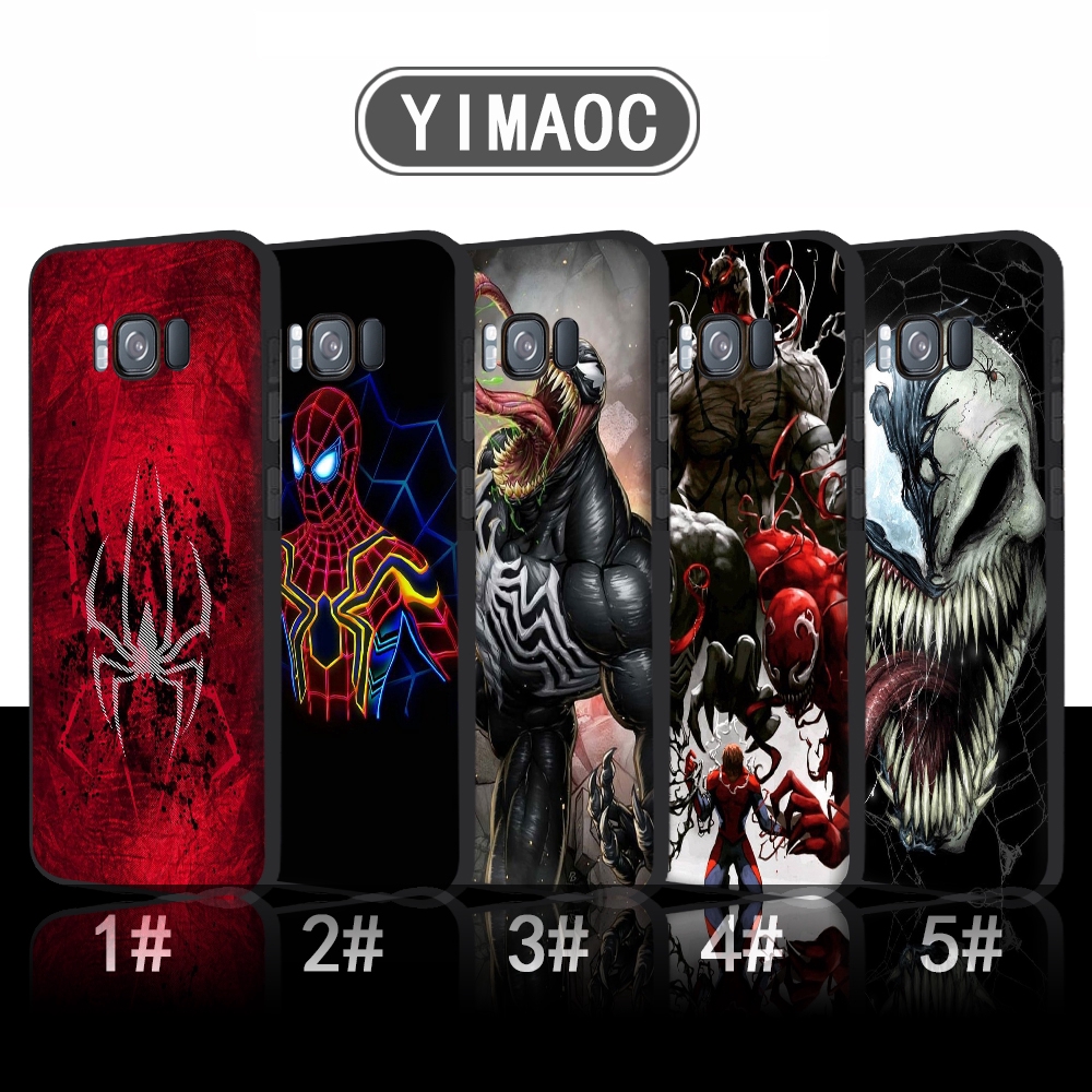 Ốp Điện Thoại Mềm Họa Tiết Batman Và Venom 52c Cho Samsung S6 S7 Edge S8 S9 S10 Plus S10E