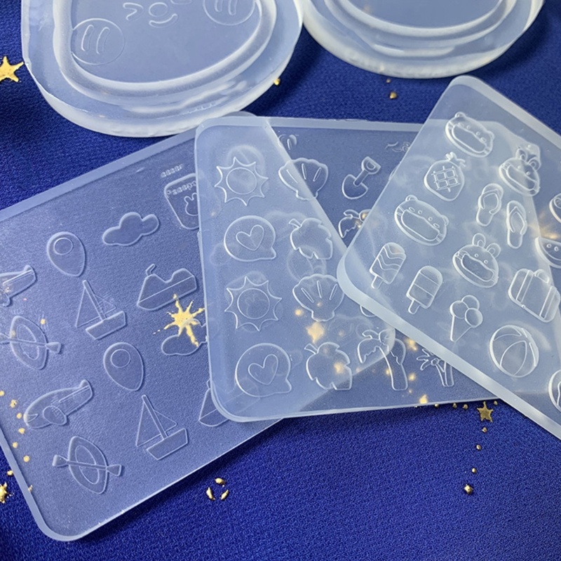 Khuôn Silicone Làm Bình Lắc Tạo Hình Bàn Tay Dừa Độc Đáo Tiện Dụng