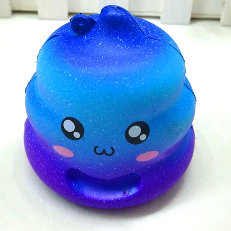 Squishy Lớn Hình cục shit galaxy Đồ Chơi Xốp Giảm Stress Hình mềm mịn dễ Thương đàn hồi Cho Bé
