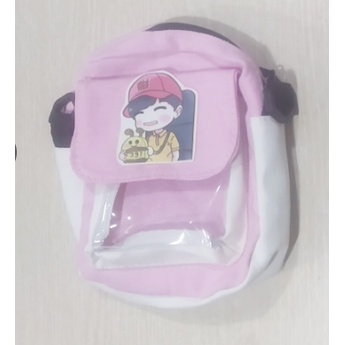 túi trong suốt jack TCVII12 ita bag túi đeo chéo j97 cute vintage dễ thương hot trend thần tượng hoạt hình idol