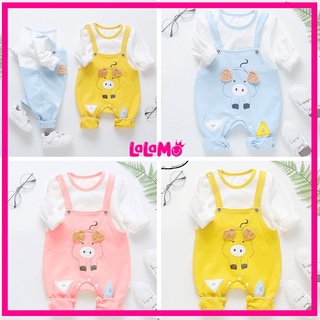 Body Yếm Dài Tay cho Bé Trai Bé Gái mẫu quần áo trẻ em chất Cotton xịn mịn từ 3-12kg