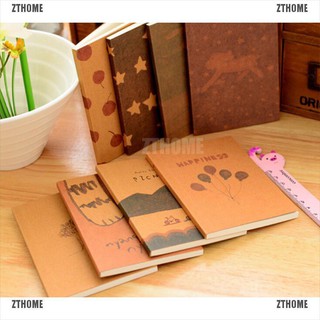 ZTHOME New Handmade Journal Memo Dream Notebook Paper Notepad Blank Diary
