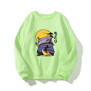 Áo sweater Unisex nam nữ in Pokemon (NHIỀU MÀU) chất liệu vải nỉ bông