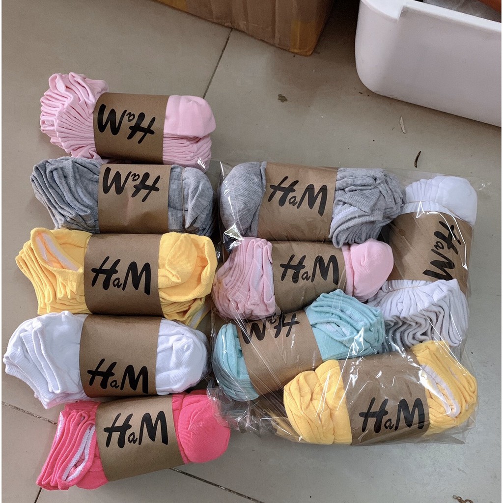 Tất Vớ Nam Nữ Nhiều Màu Giá Rẻ Chất Cotton Thoáng Mát