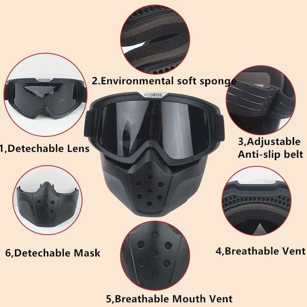 Osier1 Kính Bảo Vệ Mắt Chống Sương Mù Khi Lái Xe Máy Ngoài Trời