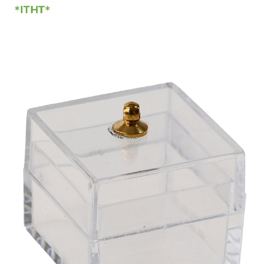 Hũ Thủy Tinh Mini Đựng Kẹo Hình Gấu Dễ Thương Trang Trí Nhà Búp Bê Mới