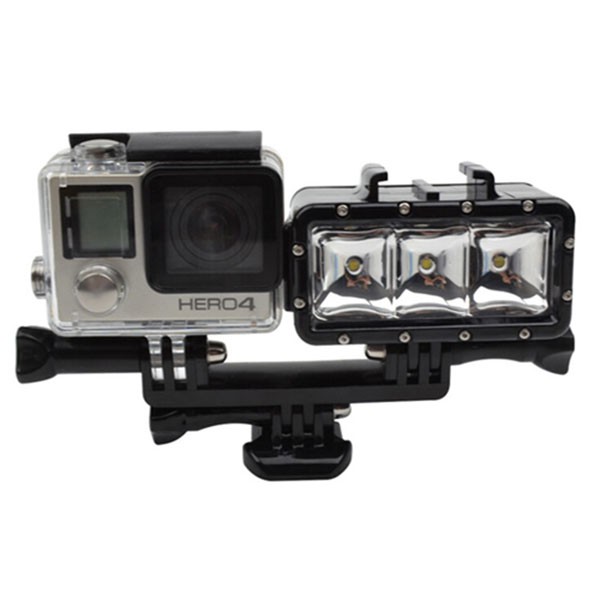 Phụ kiện gắn 2 máy quay action cam