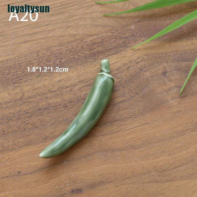 Muỗng Sứ Hình Rau Củ Dễ Thương