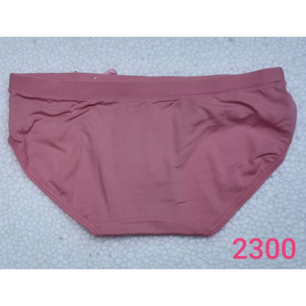 Bộ 10 quần lót nữ Vòng Eo tối đa 90cm Bo lưng trước 3cm che đi khuyết 100% Cotton # 66874 ( Giá Rẻ)