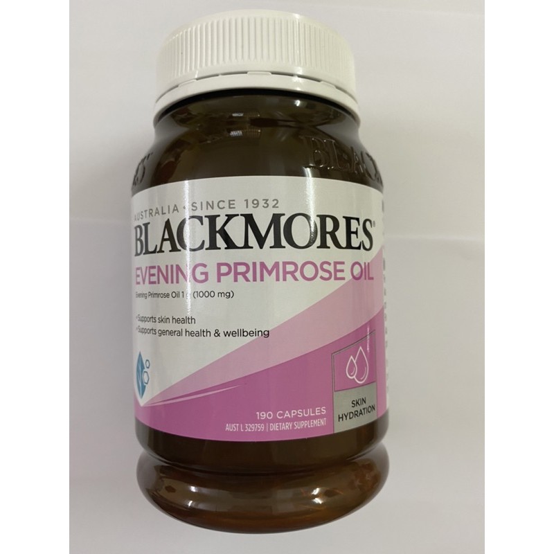 [Mẫu mới]Viên uống tinh chất hoa anh thảo Blackmore Evening Primrose oil 190 viên Úc