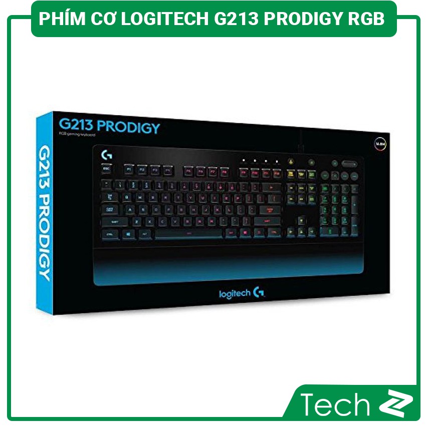 Bàn phím giả cơ Logitech G213 Prodigy RGB Gaming