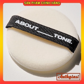 Bông phấn ABOUT TONE tán phấn phủ nén bột khô - siêu mềm mịn