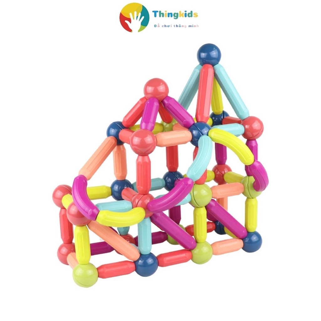 Bộ Xếp Hình Nam Châm Thông Minh Cho Bé - THINGKIDS