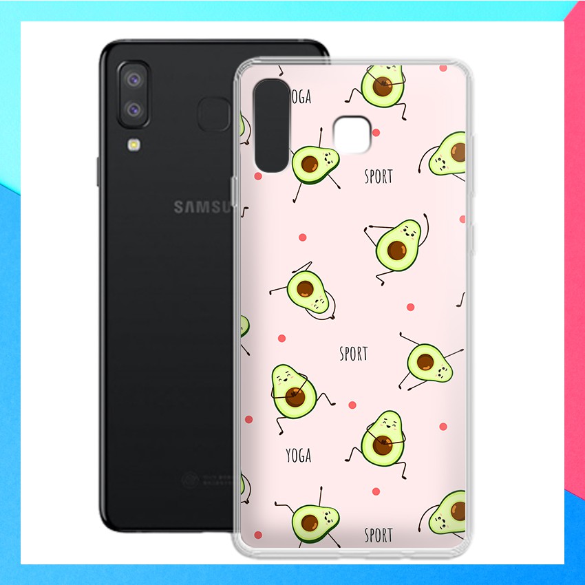 Ốp lưng Samsung Galaxy A8 star in họa tiết anime chibi dễ thương - 01033 Silicone Dẻo