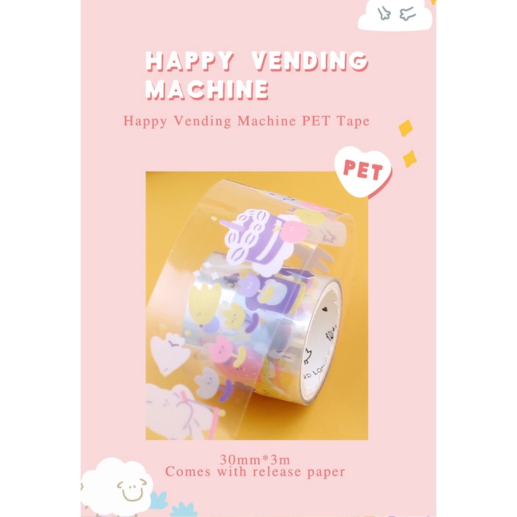 Cuộn Băng Keo 6 Kiểu Dáng Dễ Thương Sáng Tạo Trang Trí Thủ Công