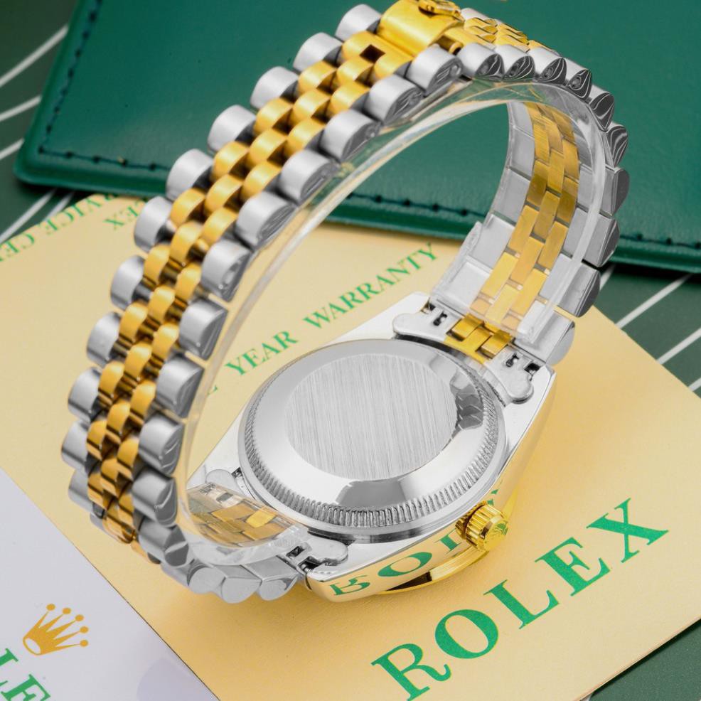Đồng hồ nữ Role mặt tròn đính đá sang trọng dây kim loại bảo hành 12 tháng DHN603 -Shop116