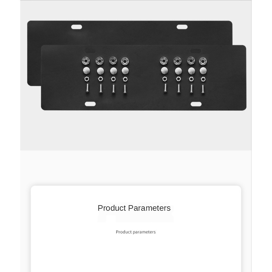 Khung bảo vệ biển số bằng sợi carbon cho xe Porsche Panamera/Macan/Cayenne/Taycan/917/718/911