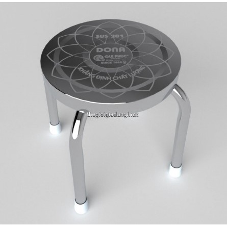 Ghế đẩu inox DONA S