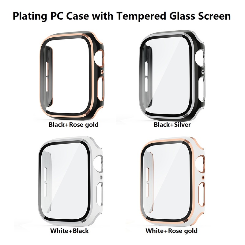 Ốp Lưng Pc Cứng Bảo Vệ Toàn Diện Cho Apple Watch Se Series 6 / 5 / 4 / 3 / 2 / 1