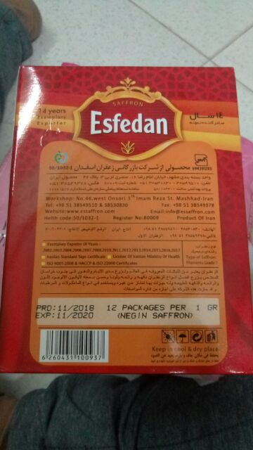 1g nhụy hoa _Bí mật 12 công dụng của nhụy hoa nghệ tây không thể chối từ  còn là thảo dược giảm cân cực kỳ hiệu quả
