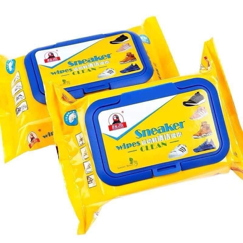 Gói 30 khăn lau giày thể thao, Giấy lau đa năng thần thánh