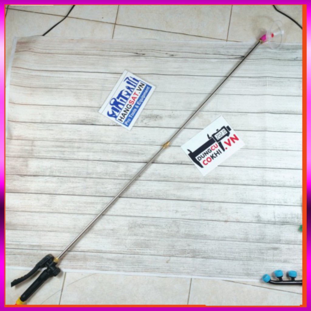 [GIÁ TỐT] Cần tưới cây, phun thuốc sâu, loại cần rút 1.2m, đầu loa to, đã đấu sẵn đầu ra