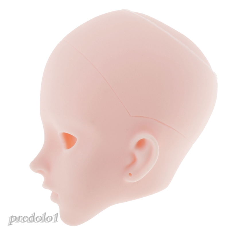 Đầu Búp Bê Nữ Bằng Nhựa 60cm 1 / 3 OB DIY