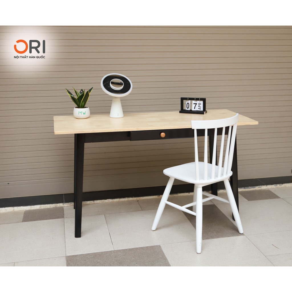 BÀN LÀM VIỆC GỖ HIỆN ĐẠI CÓ HỘC - TYCHE TABLE BLACK