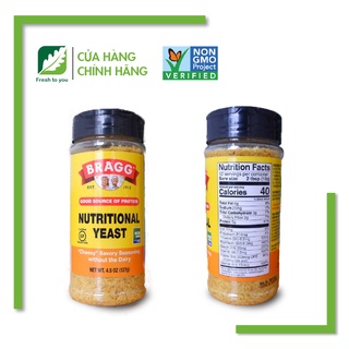 Men dinh dưỡng Bragg 127 gam [Hữu cơ] [Có sẵn] [Ảnh thật] [Chính hãng]