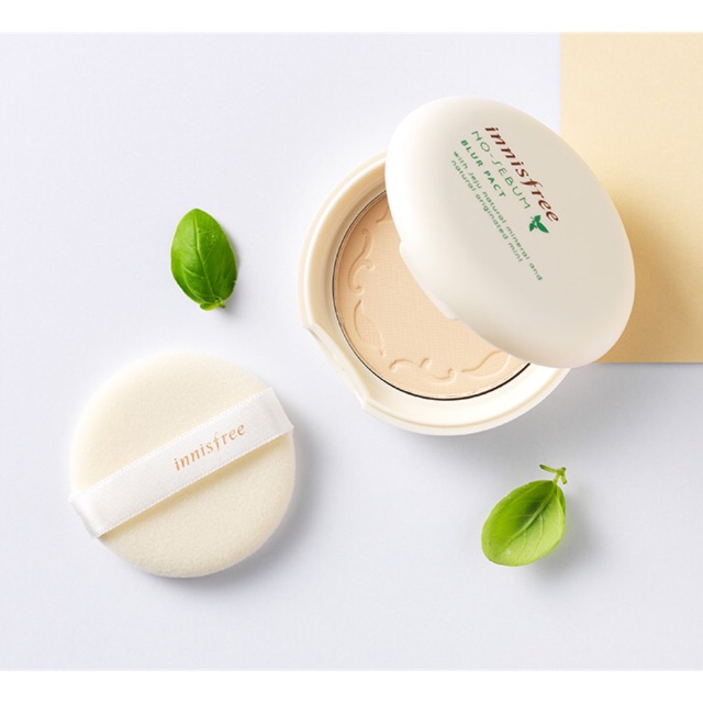 [SALE] Phấn Phủ Dạng Nén Innisfree No-Sebum Blur Pact