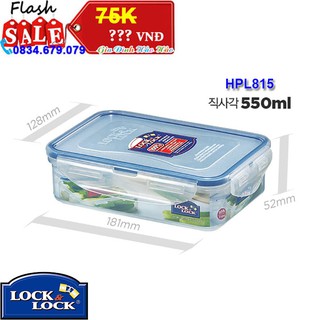 Hộp Bảo Quản Classic Lock&Lock HPL815 - 550ml