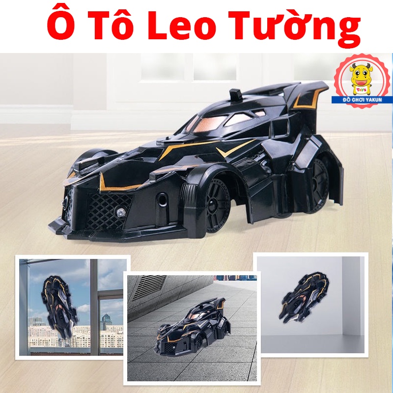 Xe điều khiển từ xa ô tô leo tường, đồ chơi thông minh cho bé và trẻ em