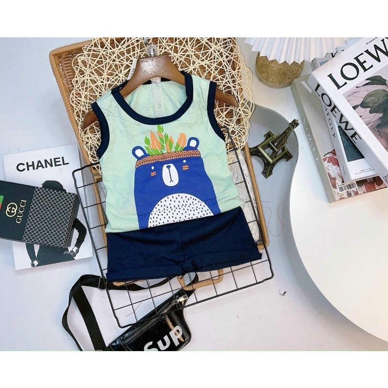 Bộ quần áo phông cho bé trai,chất liệu cotton 100% mềm mại cho bé