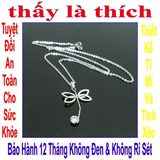 Dây chuyền cho bé gái xinh xắn - An toàn cho trẻ - Cam kết 1 đổi 1 nếu hoen , gỉ sét