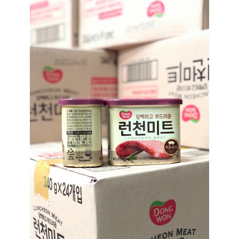 Thịt hộp Hàn Quốc 340g ( Dongwon)