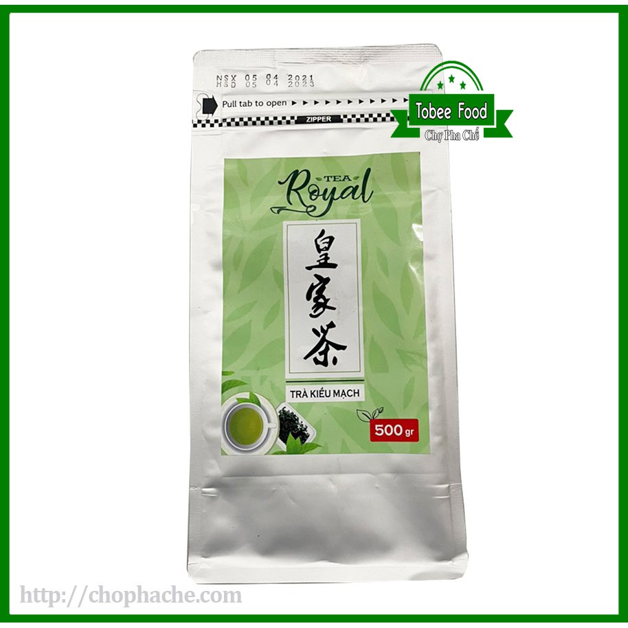 Trà kiều mạch royal túi 500g - nguyên liệu trà sữa thanh mát vị gạo rang - ảnh sản phẩm 3