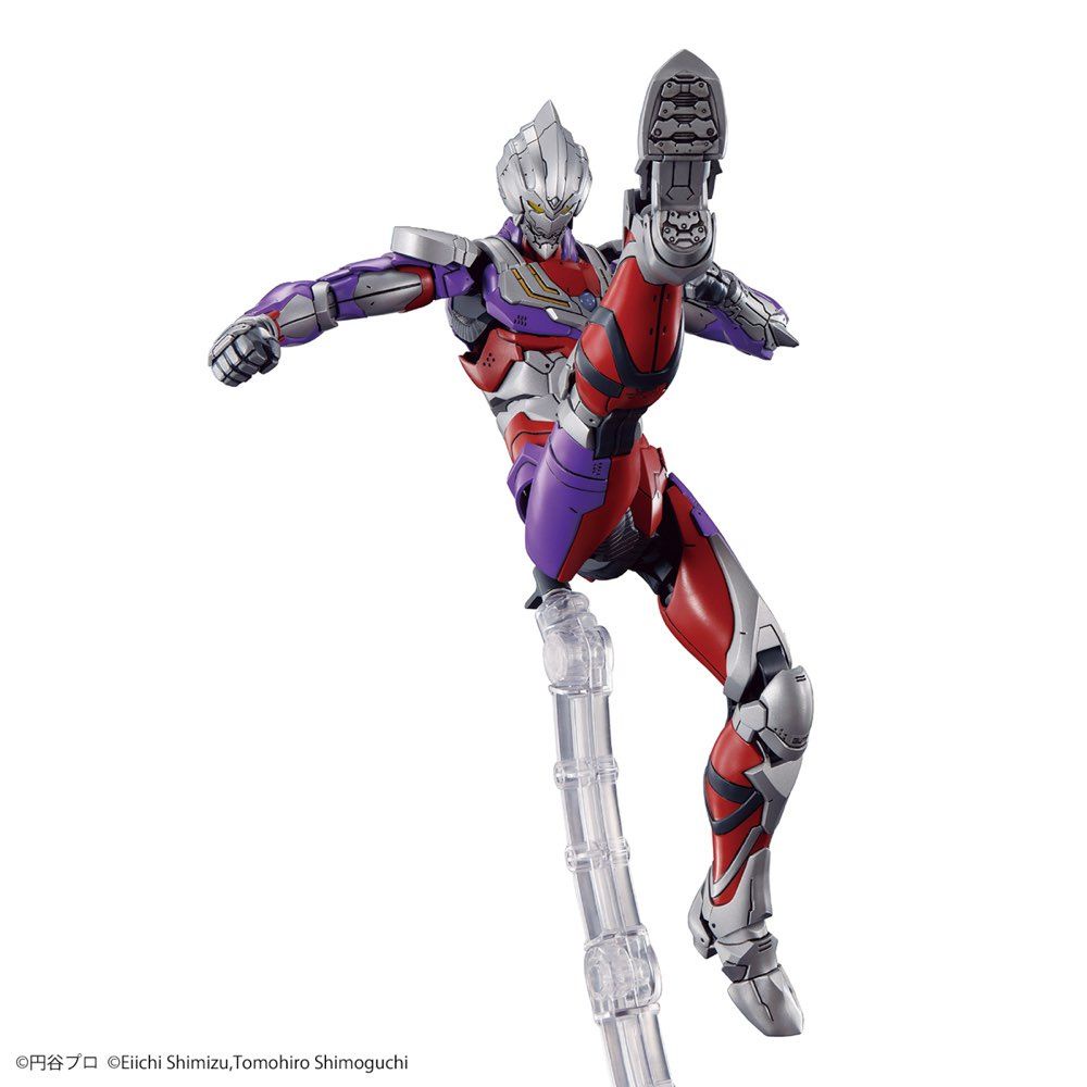 Mô Hình Lắp Ráp Figure-rise Standard Ultraman Suit Tiga Action (tặng kèm action base)