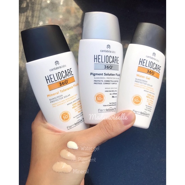 Heliocare kem chống nắng Pigment/ Water Gel [Hàng sẵn]