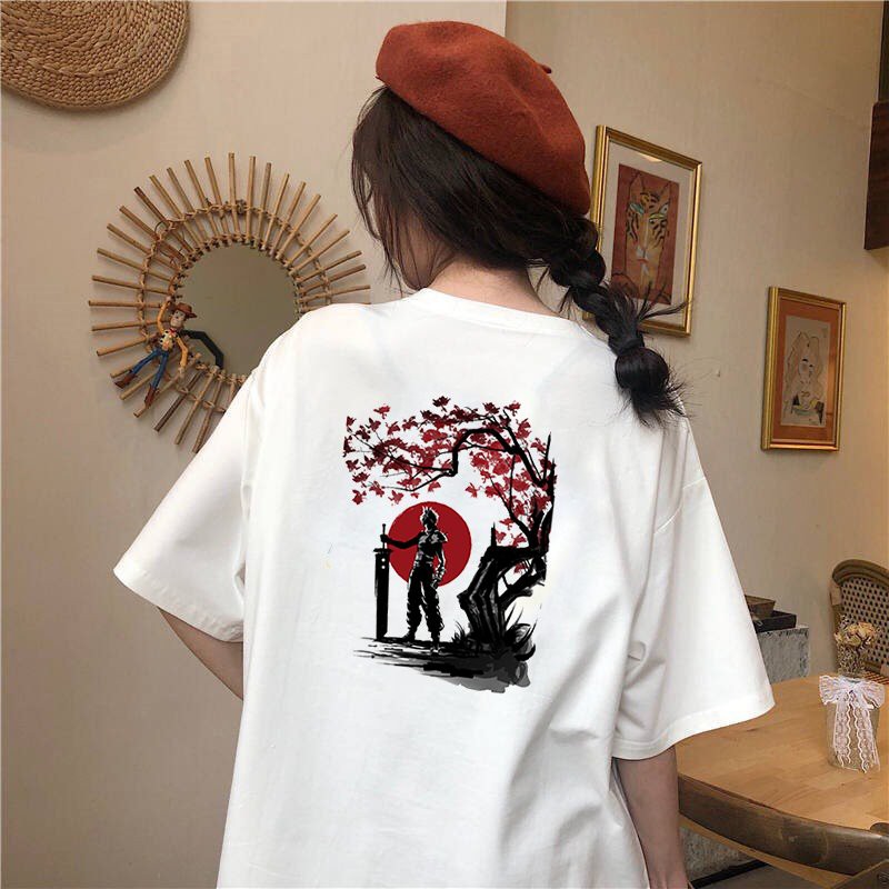 Áo thun form rộng tay lỡ Nhật Bản đẹp độc lạ vải dày mịn 2020T2352