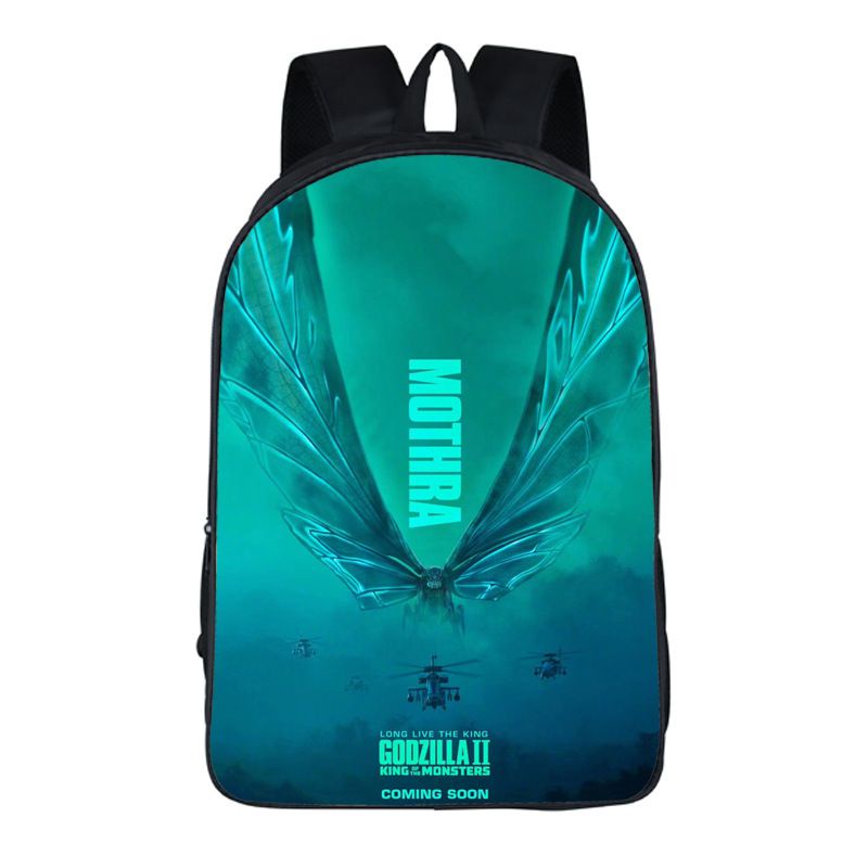 Movie Godzilla: King of the Monsters Backpack Kids School Bag Students Boys Bookbag
