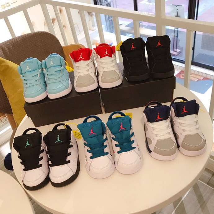 *Ready Stock* Nike Air Jordan 6  children's shoes  kids sports shoes kids basketball shoes Baby Shoes Kids Shoes