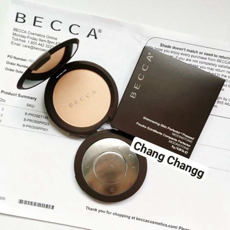 Phấn Highlight Becca Màu Champagne Pop