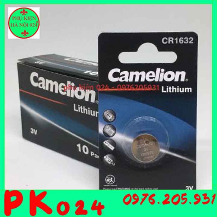Pin Camelion CR1632 3V Cao Cấp Chất Lượng Tốt