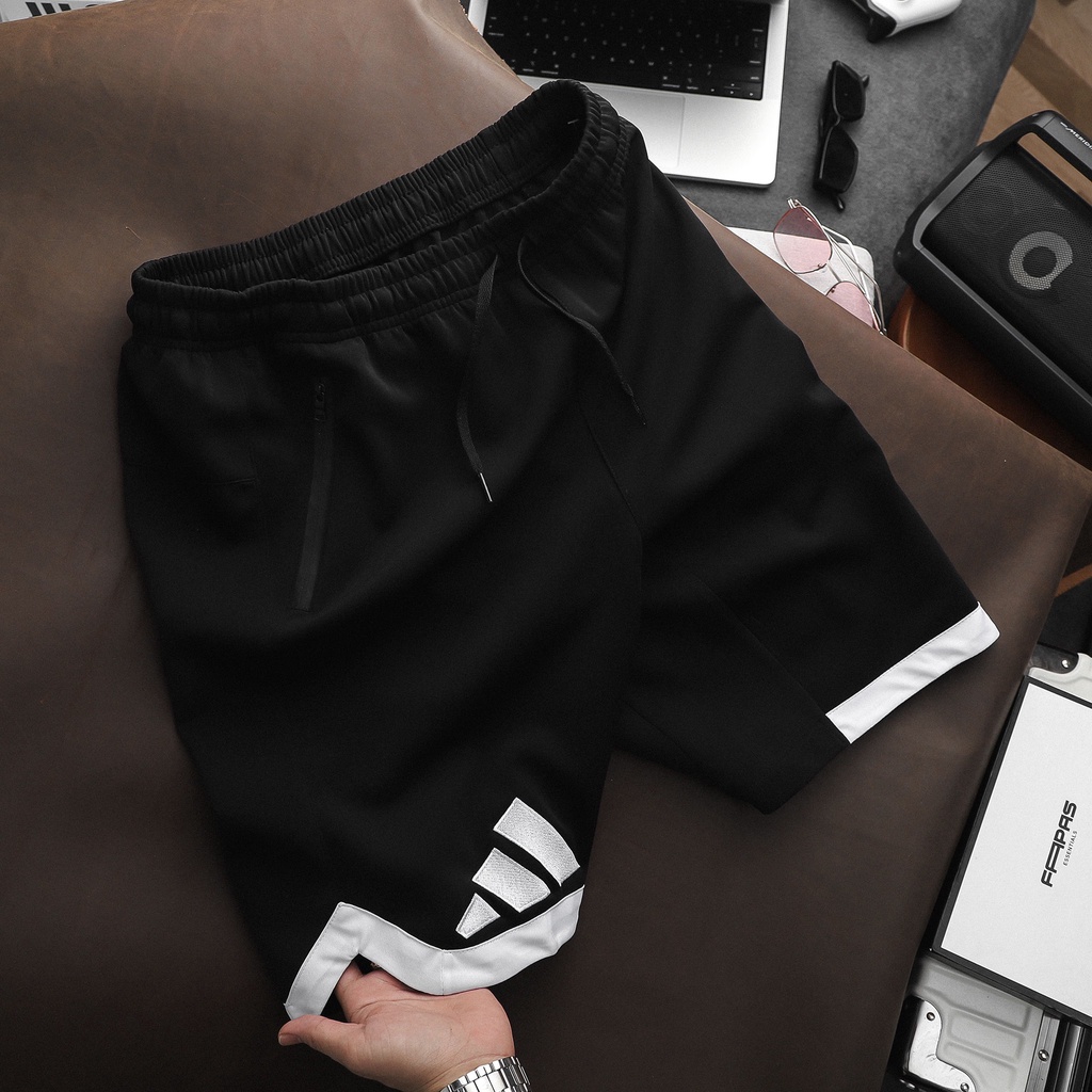 Quần Đùi D.A.S. LOGO M.P Thể Thao Nam Vải Thun Mới Lạ