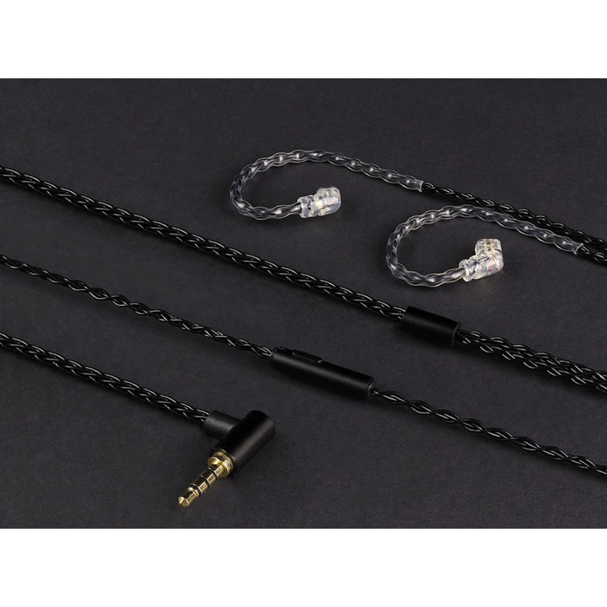 Dây Cáp Nâng Cấp Tai Nghe JC08S 8 Core 2Pin MMCX Kèm Mic Cho KZ EDX ZSN PRO X ZSTX ZS10 TRN MT1