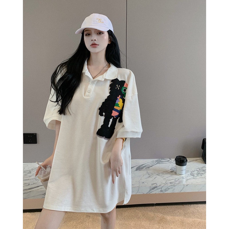 Jiashucheng Áo Thun Tay Ngắn Dáng Rộng Plus Size Thời Trang Mùa Hè Cho Nữ