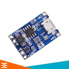 MODULE SẠC PIN TP4056 1A MICRO V2 - IC BẢO VỆ QUÁ DÒNG - QUÁ ÁP