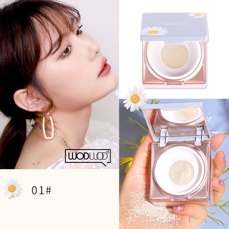 Phấn Phủ Bột Kiềm Dầu WODWOD W785 Daisy Hoa Cúc